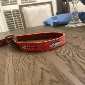 Smathers & Branson kids size M Bonefish belt